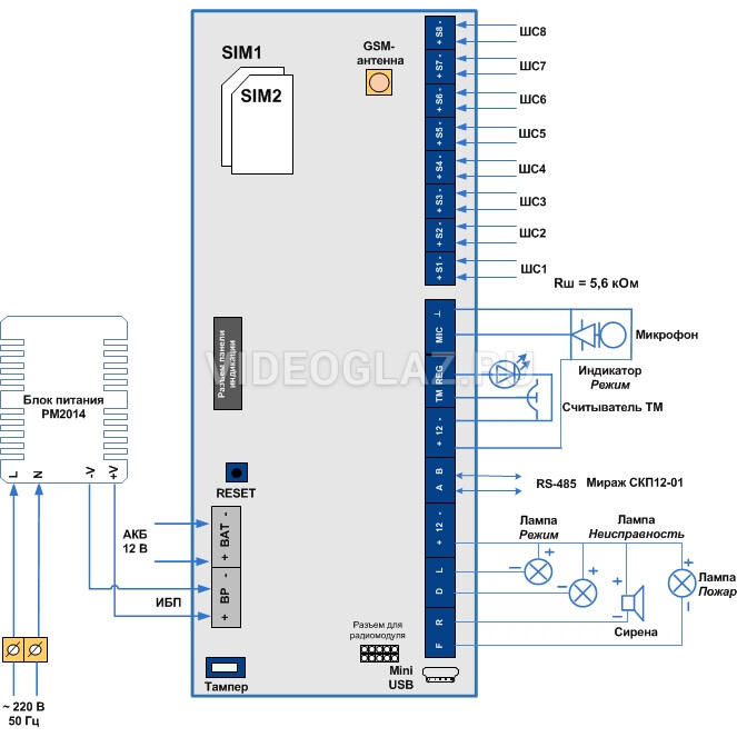 Как запрограммировать мираж gsm