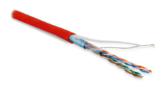 Кабели Ethernet Hyperline FUTP4-C5E-P26-IN-LSZH-RD-305