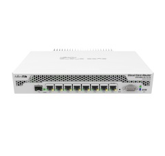 Коммутаторы до 1000Mbps Mikrotik Cloud Core Router 1009-7G-1C-PC (CCR1009-7G-1C-PC)