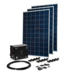 Солнечные батареи СКАТ Комплект Teplocom Solar-1500 + Солнечная панель 250Вт х 3