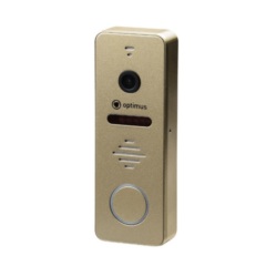 Вызывная панель видеодомофона Optimus DSH-1080(золото)
