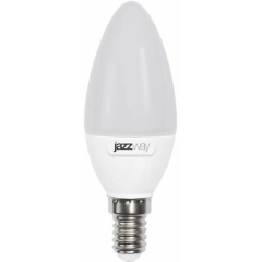Лампа светодиодная Лампа светодиодная PLED-SP C37 9Вт свеча 5000К холод. бел. E14 820лм 230В JazzWay 2859488A