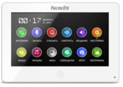 Монитор видеодомофона с памятью Falcon Eye FE-70 CAPELLA DVR white