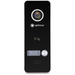 Вызывная панель видеодомофона Optimus DSH-1080/1 (черный)