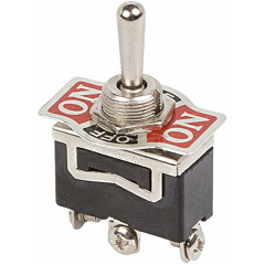 Переключатель кнопочный миниатюрный Тумблер 250В 15А (3c) ON-OFF-ON 1п (KN-103) Rexant 36-4112