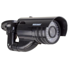 REXANT Муляж камеры уличный, цилиндрический, черный (45-0250)