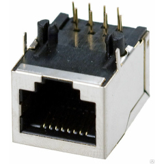 Разъемы Ethernet REXANT Гнездо RJ-45 8P8C CAT 5e (экран) ТИП-2 (05-1122)