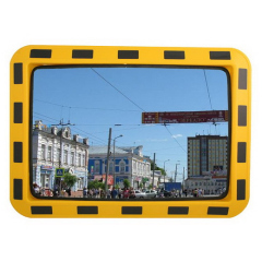 Зеркала сферические промышленные Индустриальное зеркало прямоугольное 400x600