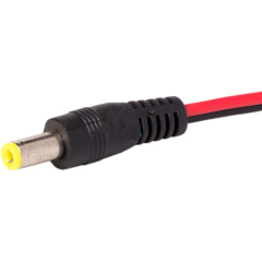 Разъемы питания ELETEC Разъем питания штекер 2.1х5.5 с кабелем 20 см (BC13)