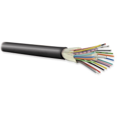 Оптоволоконный кабель Hyperline FO-DT-IN/OUT-9S-24-LSZH-BK