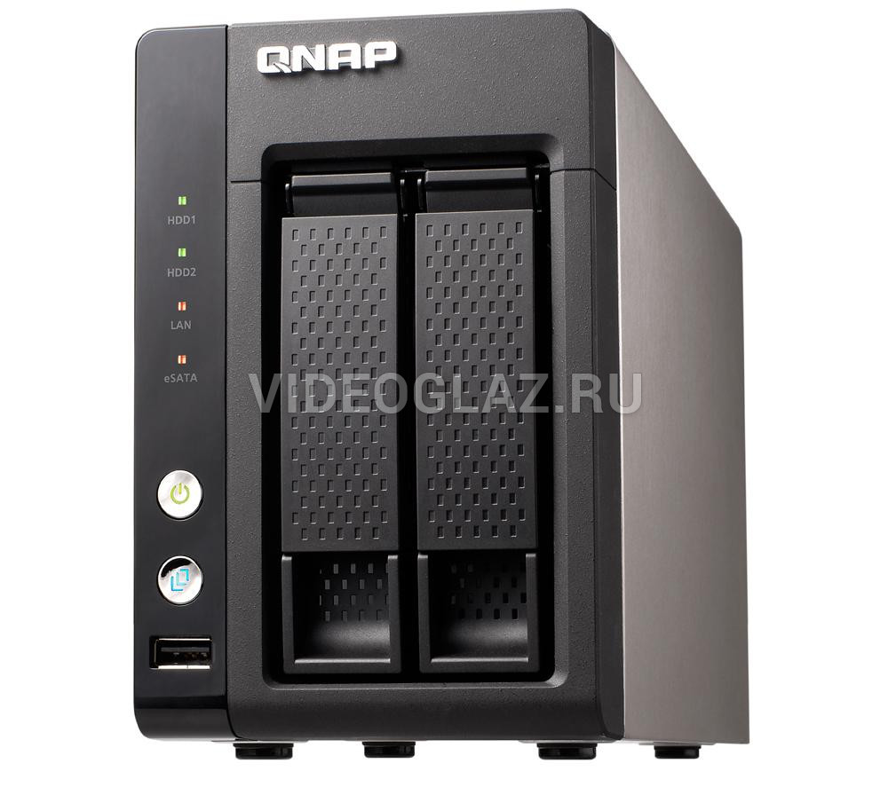 Купить QNAP TS-221 Сетевое хранилище - ВИДЕОГЛАЗ Москва