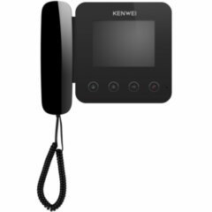 Сопряженные видеодомофоны Kenwei KW-E400FC чёрный XL