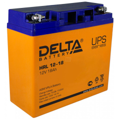 Аккумуляторы Delta HRL 12-18 X