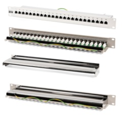 Компоненты для щитов и шкафов Hyperline PP-19-24-8P8C-C5e-SH-110D