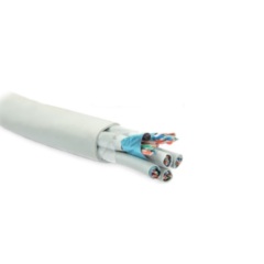 Кабели Ethernet Hyperline FUTP12W-C5-S24-IN-LSZH-GY-500