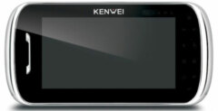 Монитор видеодомофона Kenwei KW-S704C черный
