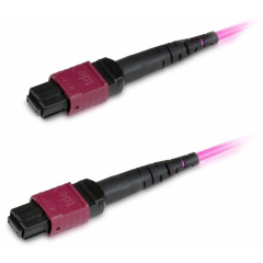 Патч-корды оптические Hyperline FHD-MC3-504-MPOF12/PS-MPOF12/PS-A-1M-LSZH-MG