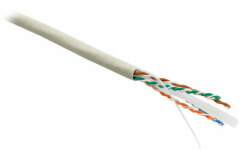 Кабели Ethernet Hyperline UUTP4-C6-S23-IN-LSZH-GY-305 (UTP4-C6-SOLID-LSZH-GY-305) (305 м)