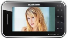 Монитор видеодомофона Quantum QM-706C Черный