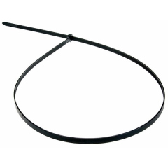REXANT Хомут широкий nylon 8.0 х 200 мм 100 шт черный (07-0203)