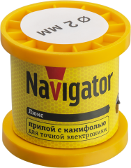 Припой для пайки Припой 93 084 NEM-Pos02-61K-2-K100 (ПОС-61; катушка; 2мм; 100 г) Navigator 93084