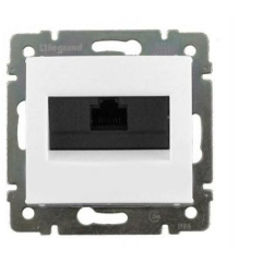 Розетки антенные, информационные, коммуникационные Legrand Valena Бел Розетка комп(RJ45) 1-ая 6 кат UTP (774246)