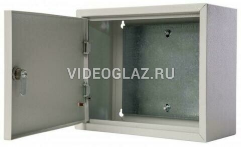 Купить Корпус навесной ЩМП-02 250х300х140 IP31 с монтаж. панелью метал ...