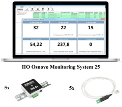 Приборы специальные и дополнительные устройства OSNOVO Комплект мониторинга 5 (температура/влажность)