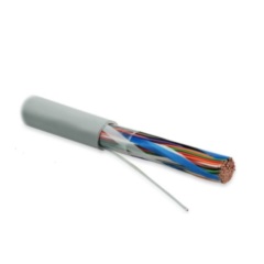 Кабели Ethernet Hyperline UUTP50-C3-S26-IN-PVC-GY