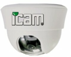 Купольные цветные камеры со встроенным объективом Panda iDOME-420.3d
