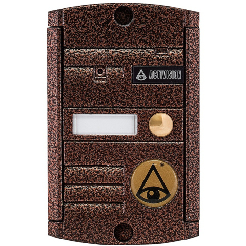 Купить Activision AVP-451(PAL) (медь) Вызывная видеопанель цветная ...