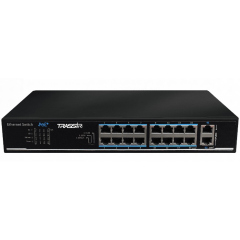 Коммутаторы POE TRASSIR TR-NS1018-135-16POE