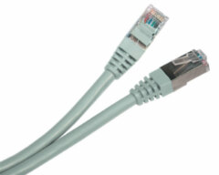 Патч-корды медные Hyperline PC-LPM-STP-RJ45-RJ45-C5e-6M-LSZH-GY