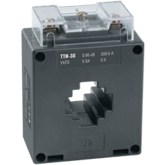 Трансформатор тока Трансформатор тока ТТИ-30 250/5А кл. точн. 0.5S 5В.А IEK ITT20-3-05-0250
