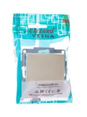 Выключатель 1-кл. СП Vesna с индикацией механизм крем. LEZARD 742-0388-111