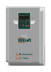Преобразователь частоты низковольтный до 1 кВ Преобразователь частоты DEKV060 5.5кВт 380В 3ф с торм. модулем SchE DEKV060G5R5T4B