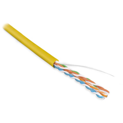 Кабели Ethernet Hyperline UUTP4-C5E-S24-IN-LSZH-YL-305
