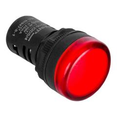 Арматура светосигнальная Индикатор ND16-22DS/4 бел. AC 230В (R) CHINT 593085