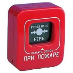 Извещатели пожарные ручные ИПР-К(ск) (ИОПР513/101-1) "При пожаре" (без крышки) (красный)