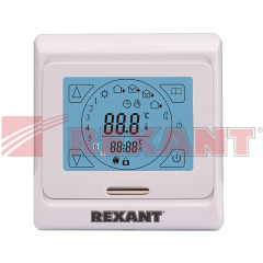 REXANT Терморегулятор сенсорный с автоматическим программированием (R91XT) (51-0533)