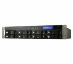 Стоечное исполнение с резервированием по питанию QNAP TS-859U-RP