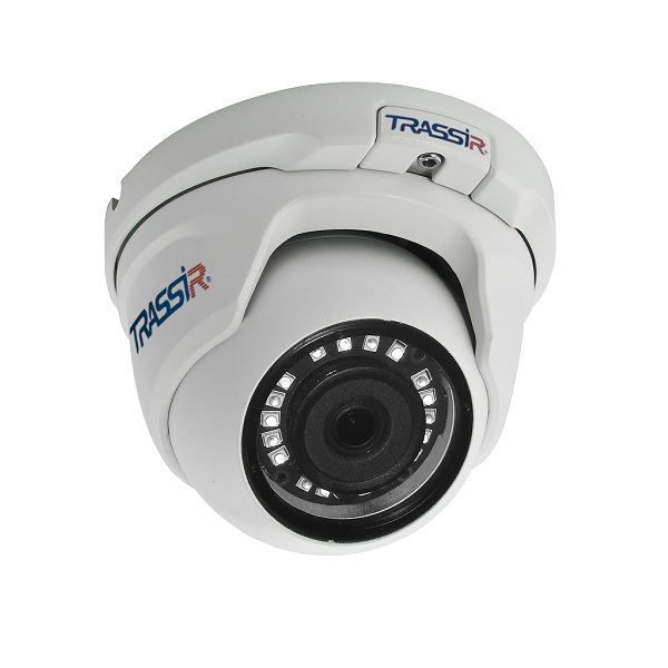 TRASSIR TR-D8141IR2(2.8 мм) Купольная IP-камера - ТД ВИДЕОГЛАЗ Москва