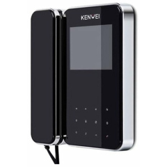 Монитор видеодомофона Kenwei KW-E350C черный