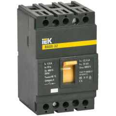 Выключатель автоматический силовой IEK SVA10-3-0125