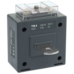Нет на сайте Трансформатор тока ТТИ-А 600/5А кл. точн. 0.5 5В.А IEK ITT10-2-05-0600