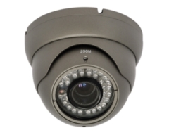 Купольные цветные камеры со встроенным объективом Praxis PE-1012SL 2.8-12