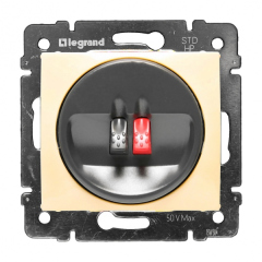 Розетки антенные, информационные, коммуникационные Legrand Valena Крем Аудиорозетка 1-ая (774123)