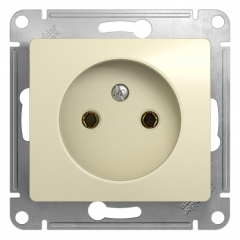 Schneider Electric Glossa Беж Розетка без заземления (GSL000241)
