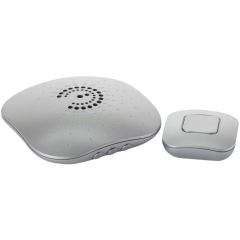 Звонок беспроводной BIONIC Silver ЭРА Б0017749