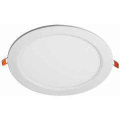 Светильник светодиодный ультратонкий встраив. PPL-R 15Вт 4000К IP40 WH d190мм круглый Jazzway 5008588A